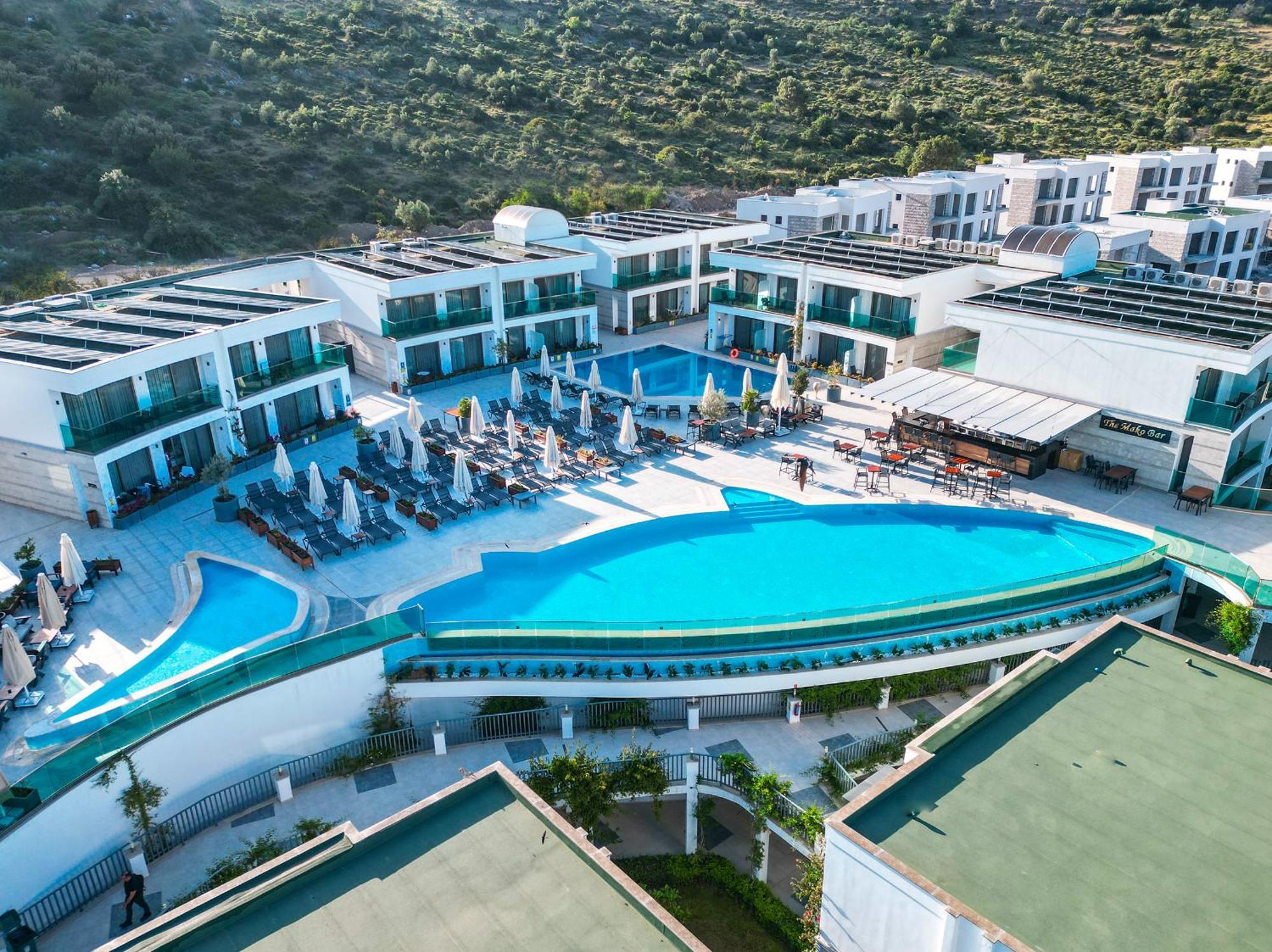 จัสมิน เอลิต เรสซิเดนซ์ Aparthotel Gumbet ภายนอก รูปภาพ